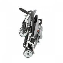 Poussette 3 places lidoo h3e + ergondrive full grey