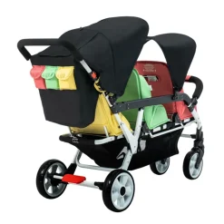 Poussette 3 places lidoo h3e + ergondrive