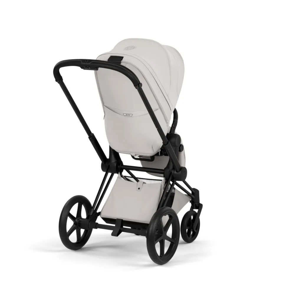 Poussette priam 5 city grey châssis matt black