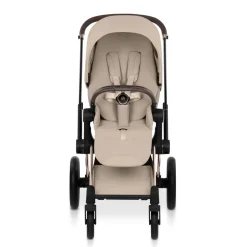 Poussette priam 5 cozy beige châssis rosegold