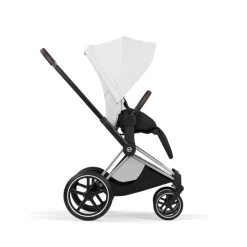 Poussette priam 5 off white châssis chrome