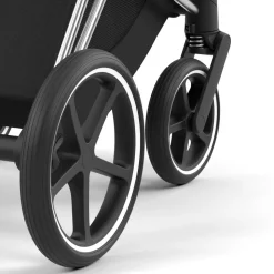 Poussette priam 4 sepia black châssis chrome black
