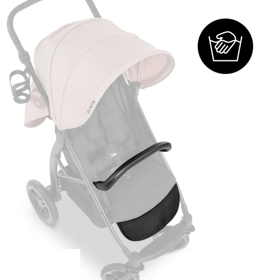 Poussette rapid 4d dusty rose