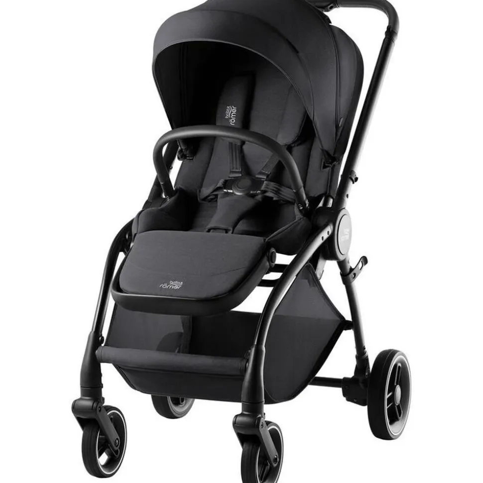 Poussette rio carbon black style