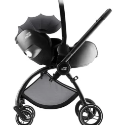 Poussette rio carbon black style