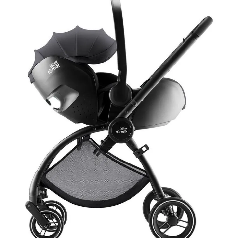 Poussette rio carbon black style
