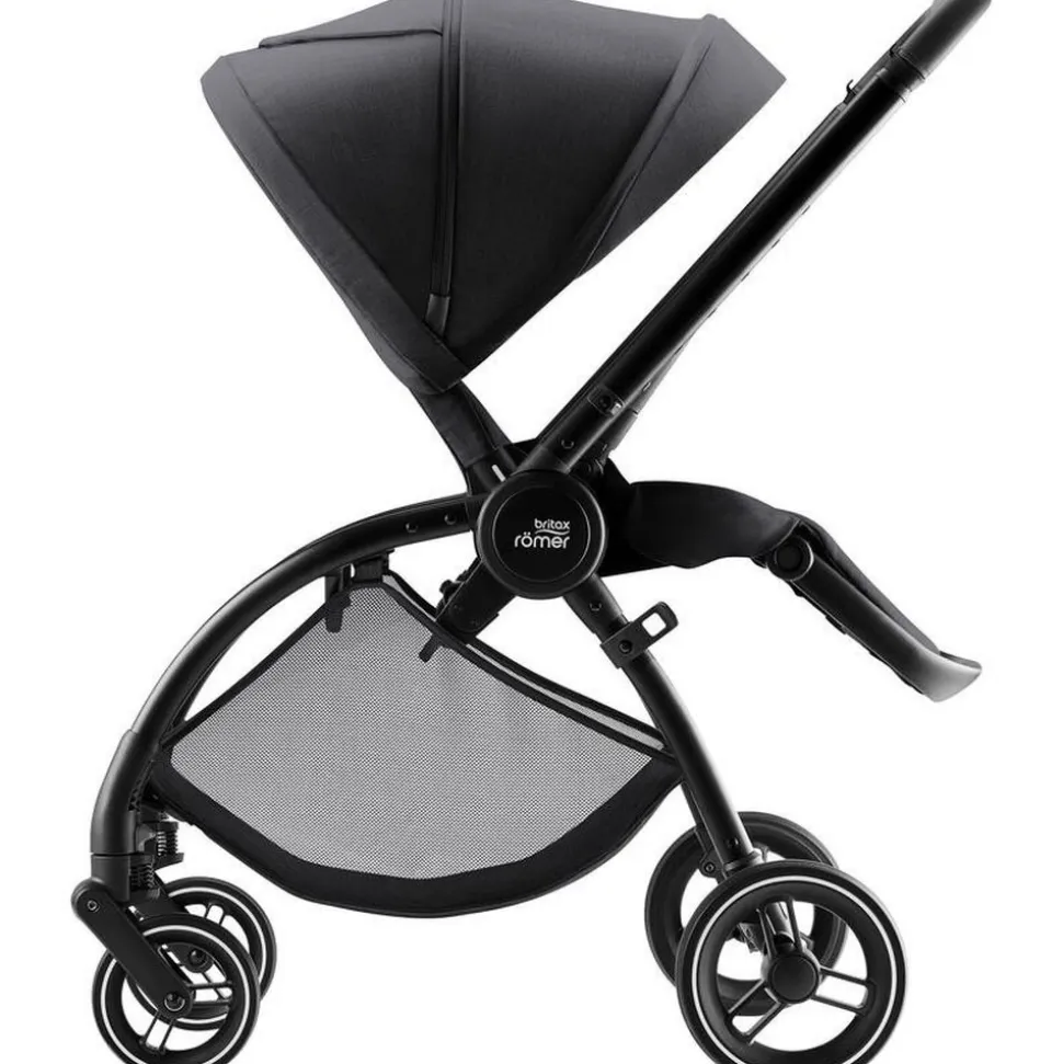 Poussette rio carbon black style