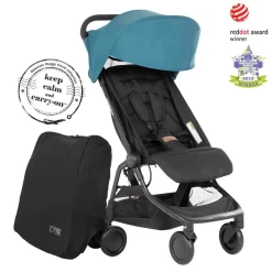 Poussette 4 roues nano teal