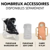 Poussette 3 roues runner 3 olive