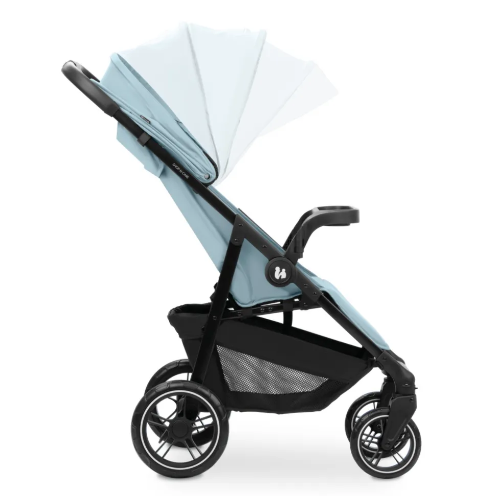Poussette 4 roues shop n care dusty-blue