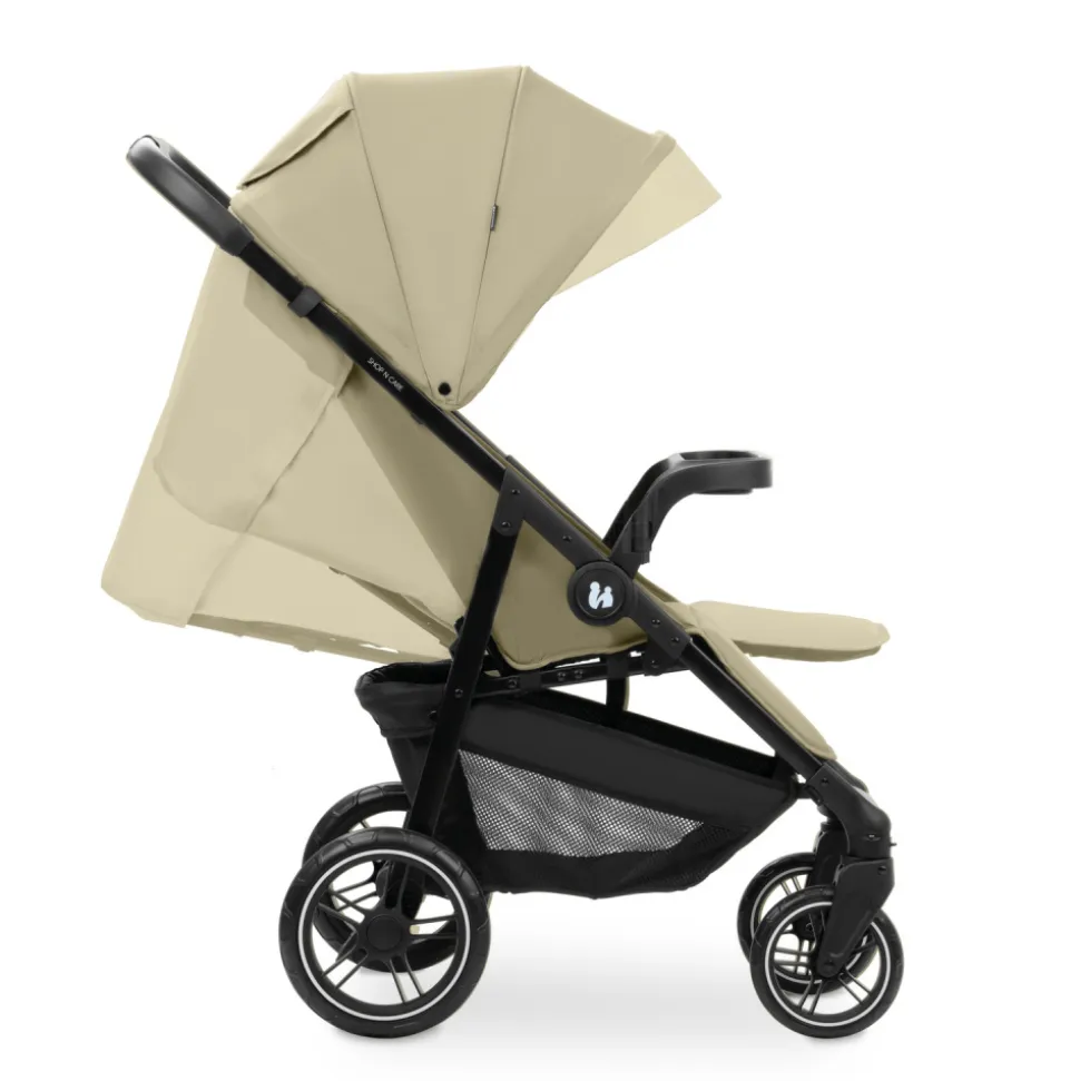 Poussette 4 roues shop n care olive