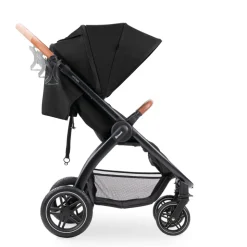 Poussette 4 roues uptown black melange black