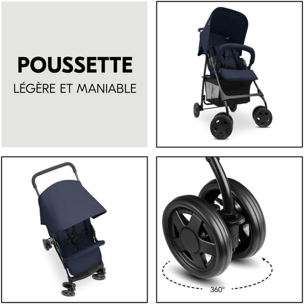 Poussette sport dark blue