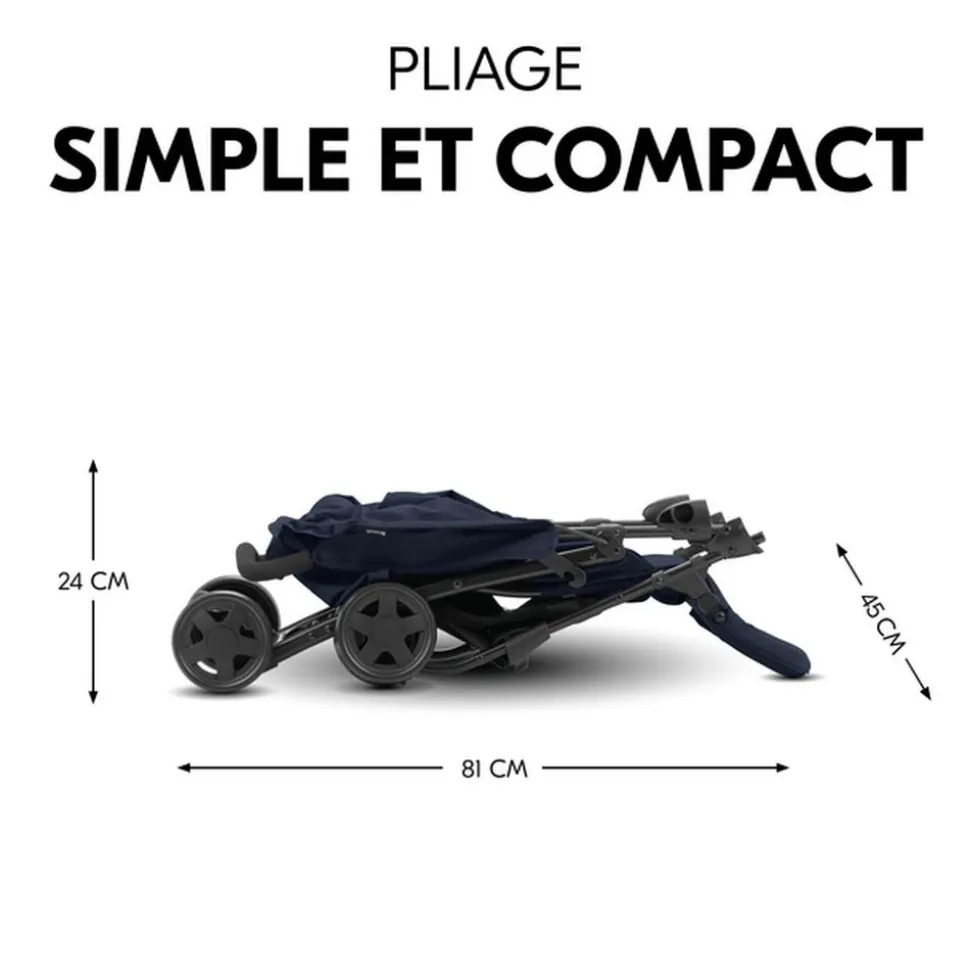 Poussette sport dark blue