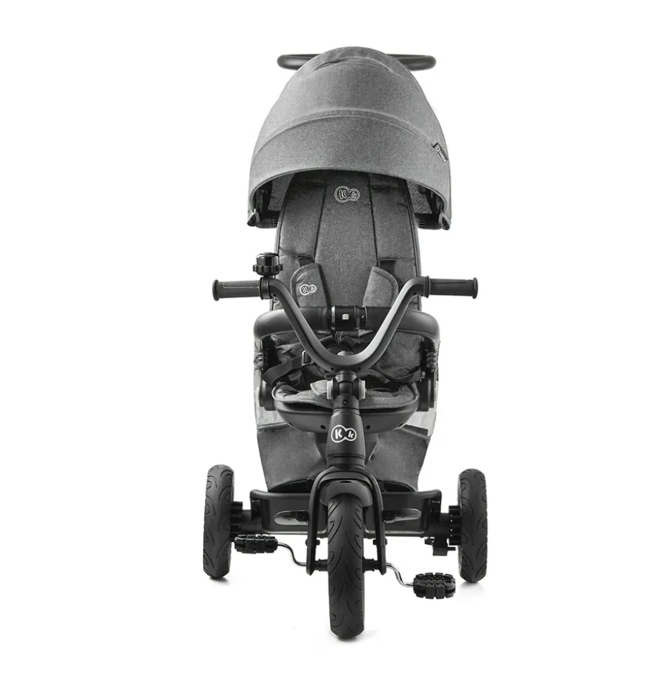 Poussette tricycle easywist platinum grey