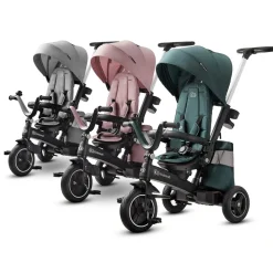 Poussette tricycle easywist platinum grey