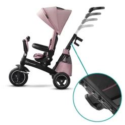 Poussette tricycle easywist pink
