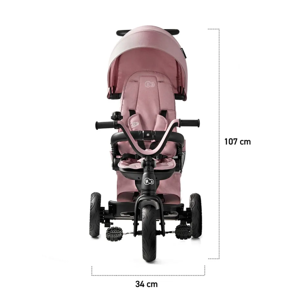 Poussette tricycle easywist pink