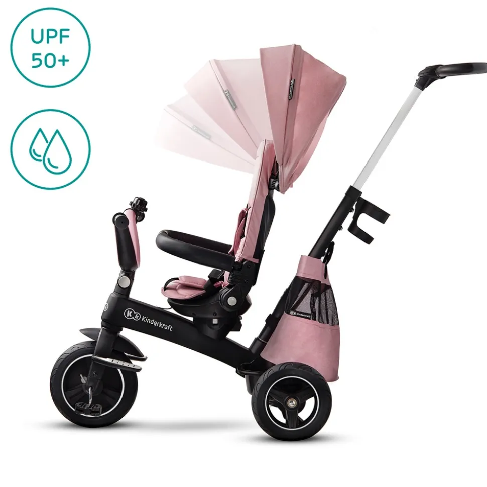 Poussette tricycle easywist pink