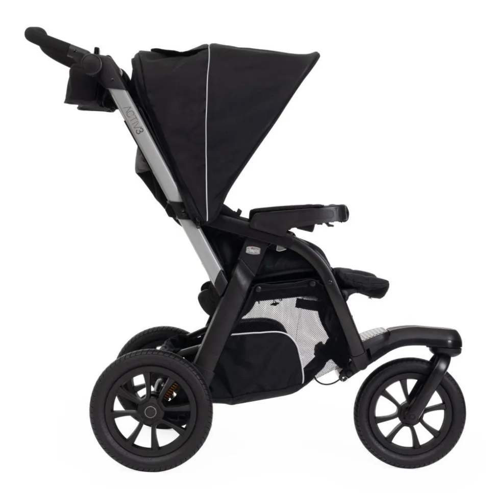 Poussette trio activ3+ + siège auto kory i-size + nacelle activ3+ ebony