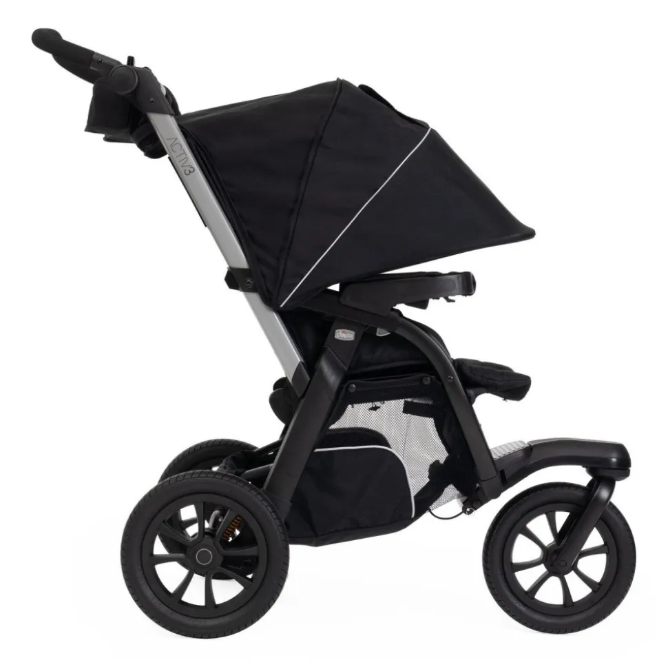 Poussette trio activ3+ + siège auto kory i-size + nacelle activ3+ ebony