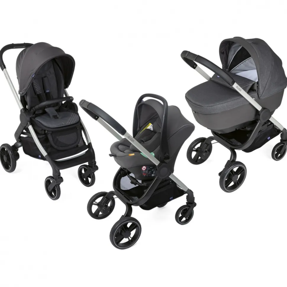 Poussette trio alysia i-size anthracite