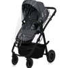 Poussette trio amber + nacelle + coque grey graphite