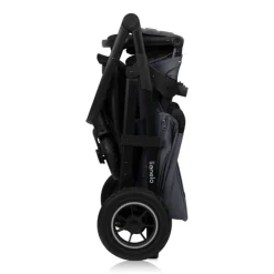 Poussette trio amber + nacelle + coque grey graphite