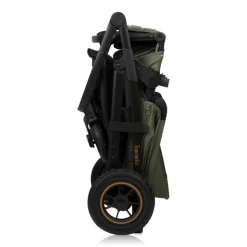 Poussette trio amber + nacelle + coque green forest
