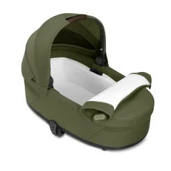 Poussette trio balios s lux 3 moss green + siège auto cloud g i-size + nacelle + base g3