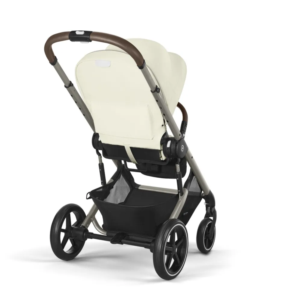Poussette trio balios s lux 3 seashell beige + siège auto cloud g i-size + nacelle + base g3