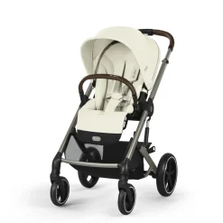 Poussette trio balios s lux 3 seashell beige + siège auto aton b2 i-size + nacelle