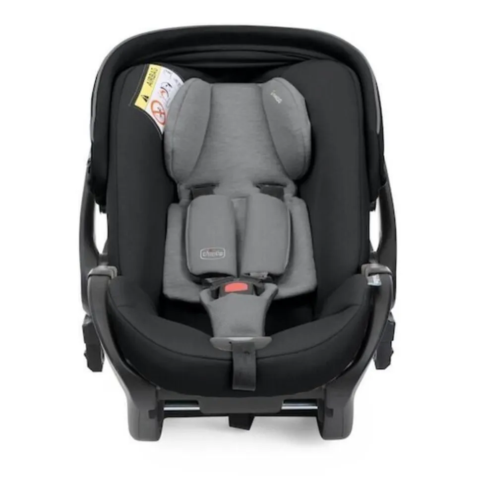 Poussette trio bellagio 2 + first seat recline + nacelle flexi + fullseat 360 avec base black satin