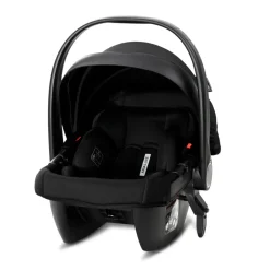 Poussette trio bianca - nacelle + coque aria lux gris
