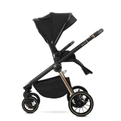 Poussette trio bianca - nacelle + coque aria lux noir