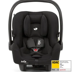 Poussette trio chrome + siège auto i-snug 2 + nacelle chrome shale noir