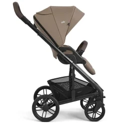 Poussette trio chrome 2 + siège auto i-snug 2 + nacelle chrome 2 cashew