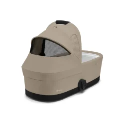 Poussette trio eezy s twist+ 2 pivotante almond beige avec nacelle cot s et siège auto cloud g3 i-size