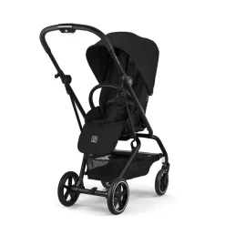 Poussette trio eezy s twist+ 2 pivotante magic black avec nacelle cot s et siège auto cloud g3 i-size tissu plus