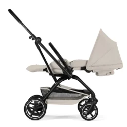 Poussette trio eezy s twist+ 2 pivotante dune grey avec nacelle cot s et siège auto cloud g i-size