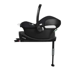 Poussette trio eezy s twist+ 2 pivotante stormy blue avec nacelle cot s et siège auto aton b2 i-size