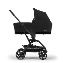 Poussette trio eezy s twist+ 2 pivotante magic black avec nacelle cot s et siège auto cloud g i-size