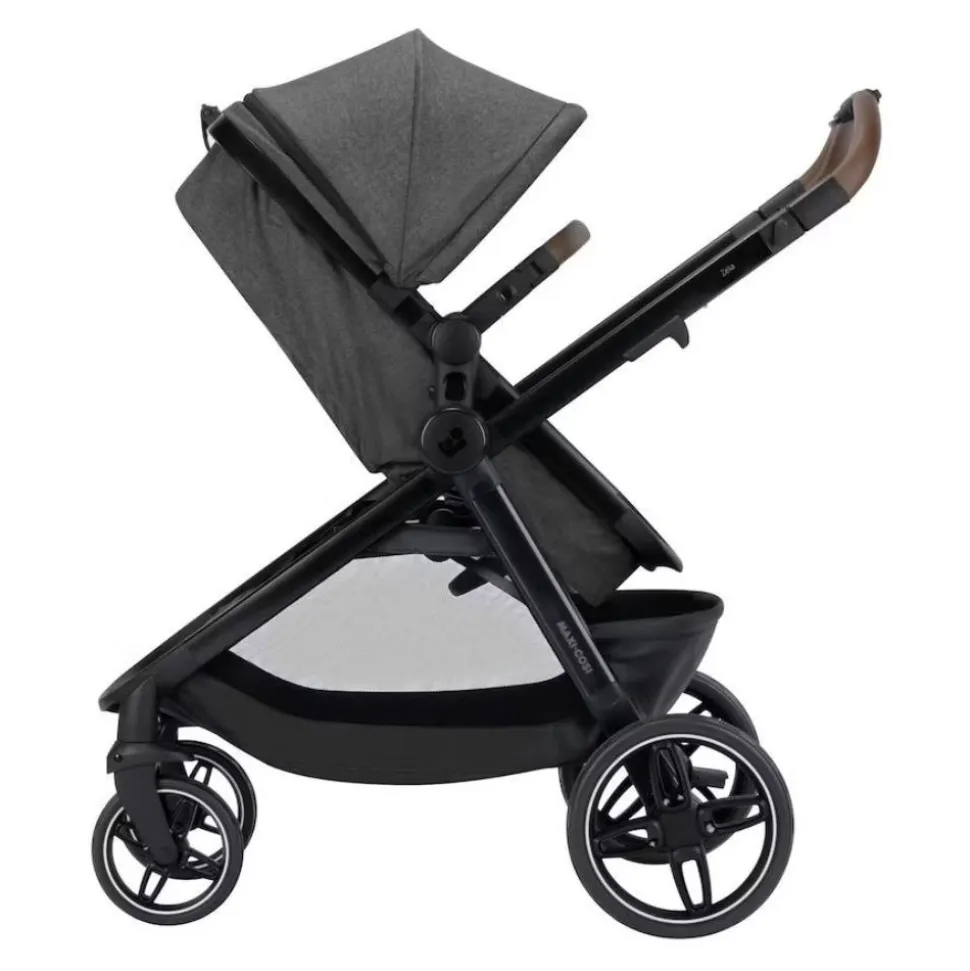 Poussette trio 3 en 1 zelia s dark grey