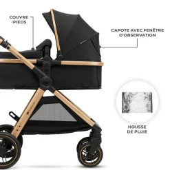 Poussette trio esme pro noir