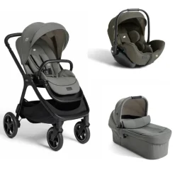 Poussette trio finiti + siège auto i-level pro + nacelle ramble xl evergreen vert
