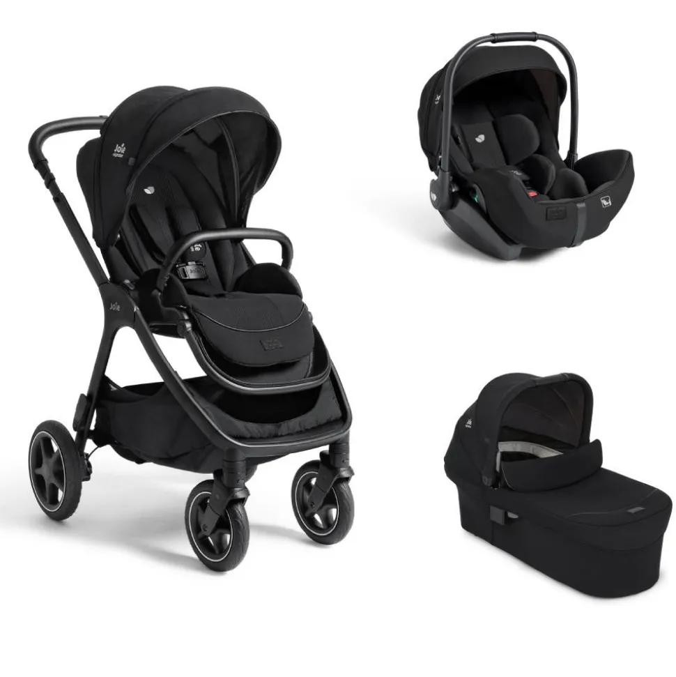 Poussette trio finiti + siège auto i-level pro + nacelle ramble xl eclipse noir
