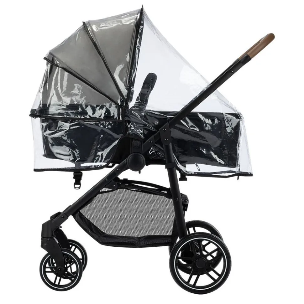 Poussette trio haze luxe tinted grey