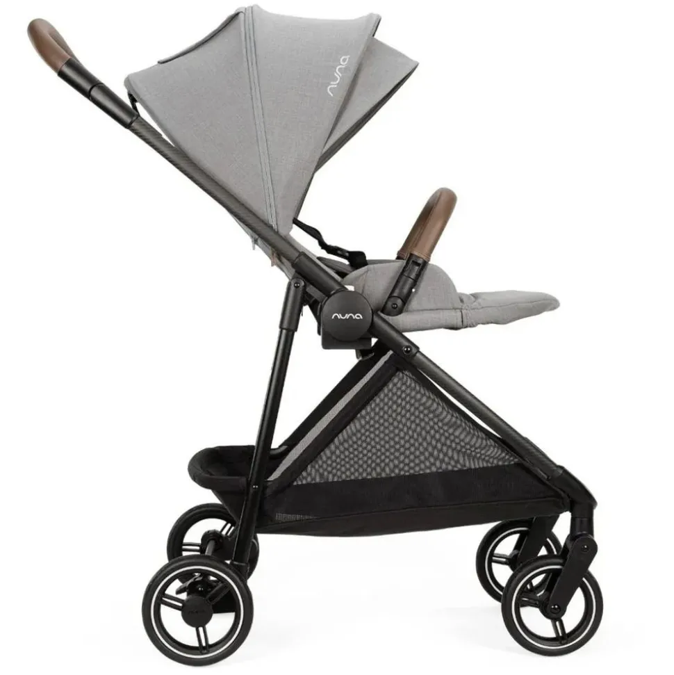 Poussette trio ixxa next + siège auto arra flex caviar + nacelle lytl seasalt