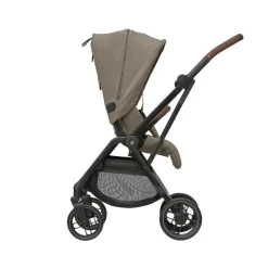 Poussette trio leona 2 + siège auto pebble 360 pro 2 + nacelle sense twillic truffle + base family fix 360 pro