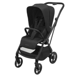 Poussette trio leona 2 + siège auto pebble 360 + nacelle sense black
